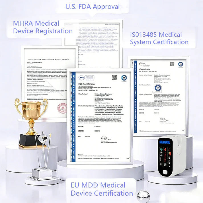 SEAGRIL® Advanced Non-Invasive GlucoseMonitor-99.9% Accuracy + Exclusive Gift ✅TGA Approved