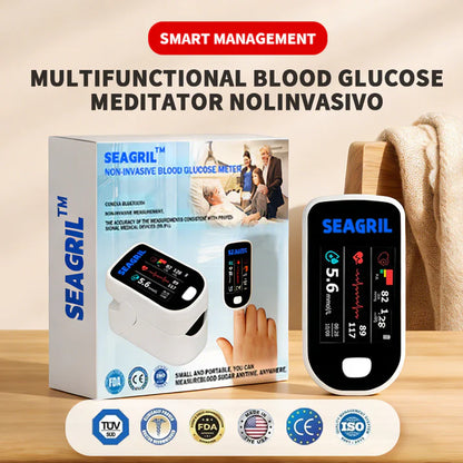 SEAGRIL® Advanced Non-Invasive GlucoseMonitor-99.9% Accuracy + Exclusive Gift ✅TGA Approved