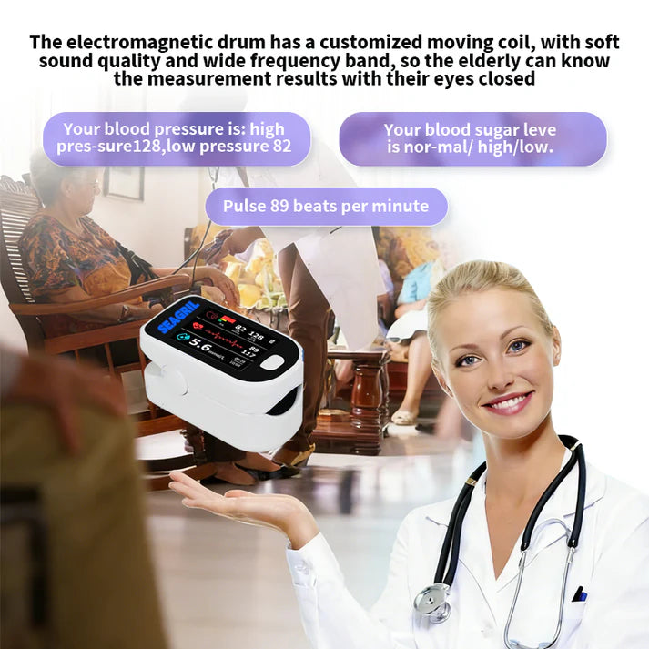 SEAGRIL® Advanced Non-Invasive GlucoseMonitor-99.9% Accuracy + Exclusive Gift ✅TGA Approved
