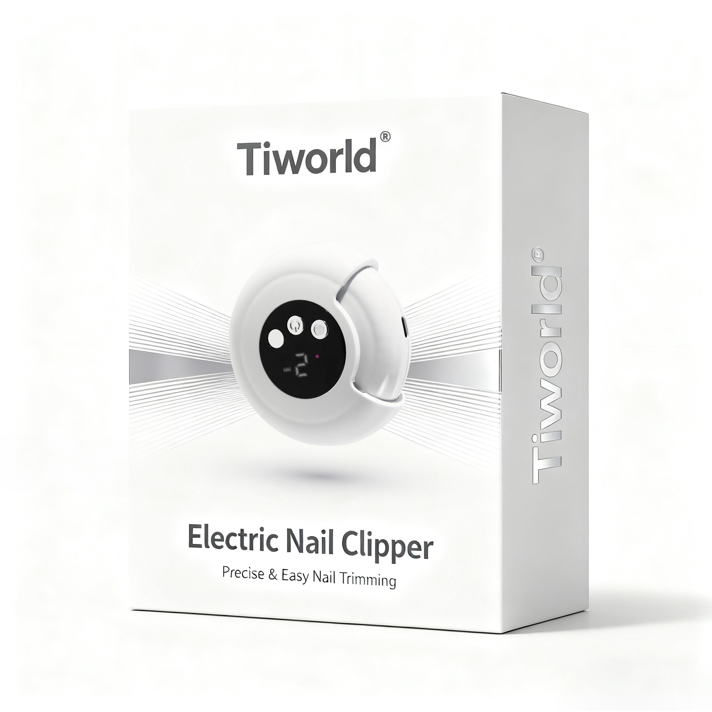 🎁 Perfect for All Ages  60%OFF👵Best gift👶 3-in-1 Automatic Electric Nail Clipper with Polishing [Safe & Convenient]