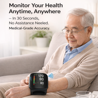 Smart Wrist Blood Pressure Monitor