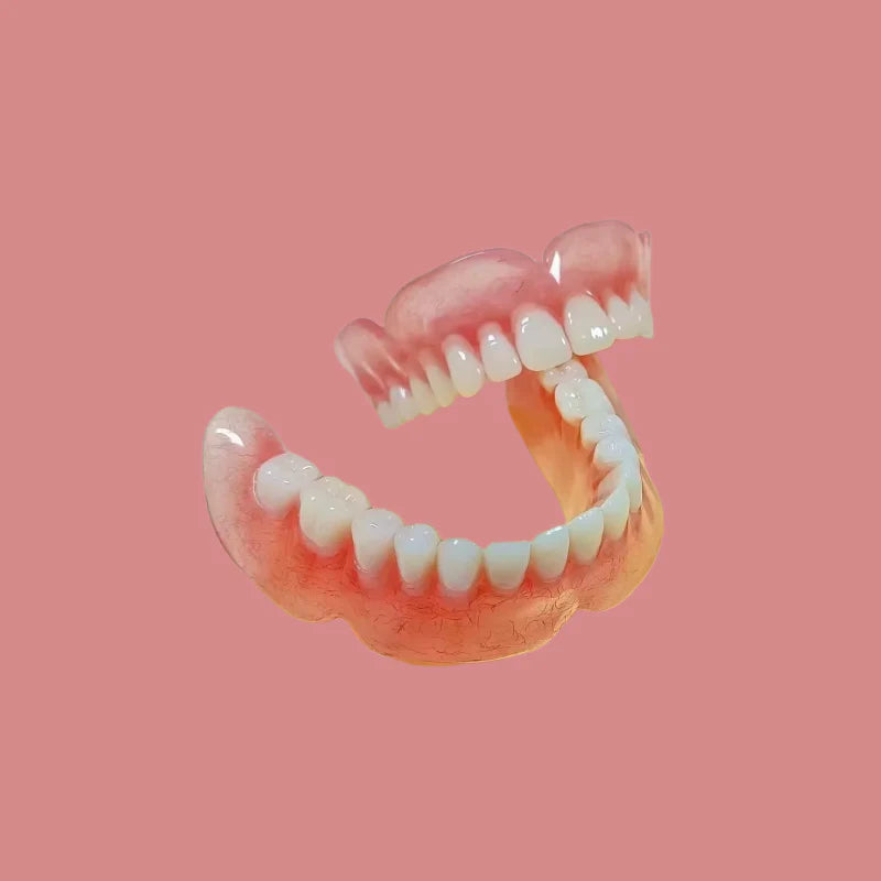 𝑇𝑖𝑤𝑜𝑟𝑙𝑑® Medical Full Denture with Strong Suction ✅ Made and Shipped from the USA👑