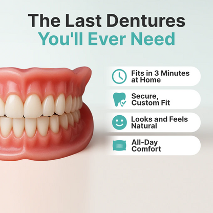 🌎Ends Today: 79% OFF! Medical Full Denture with Strong Suction